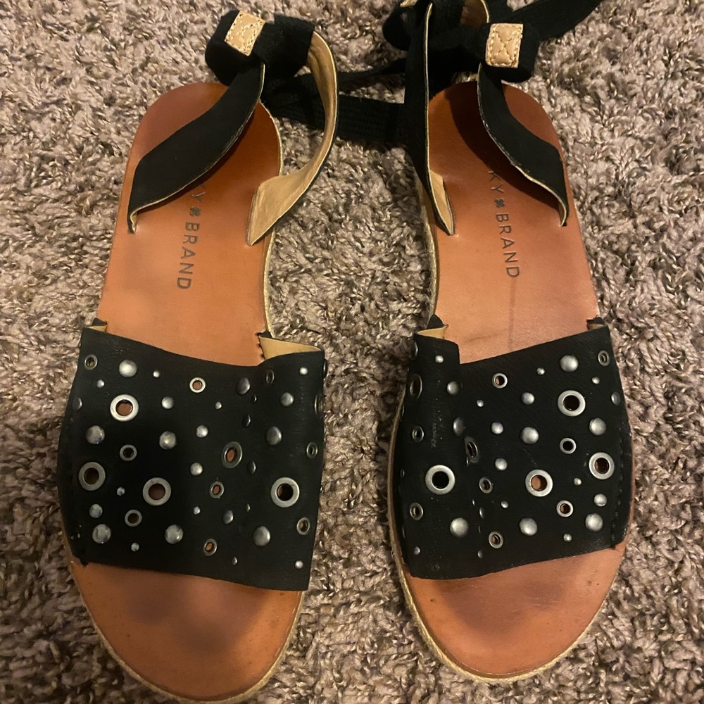 Lucky Brand Tie-up sandals